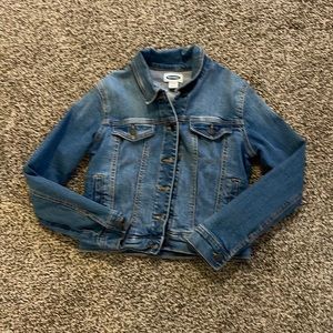EIC- Old Navy Jean jacket size (Girls Size large 10-12)